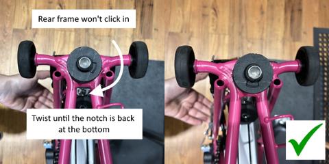 Help! The Rear End of My Brompton Isn't Clicking In – Brompton Junction ...