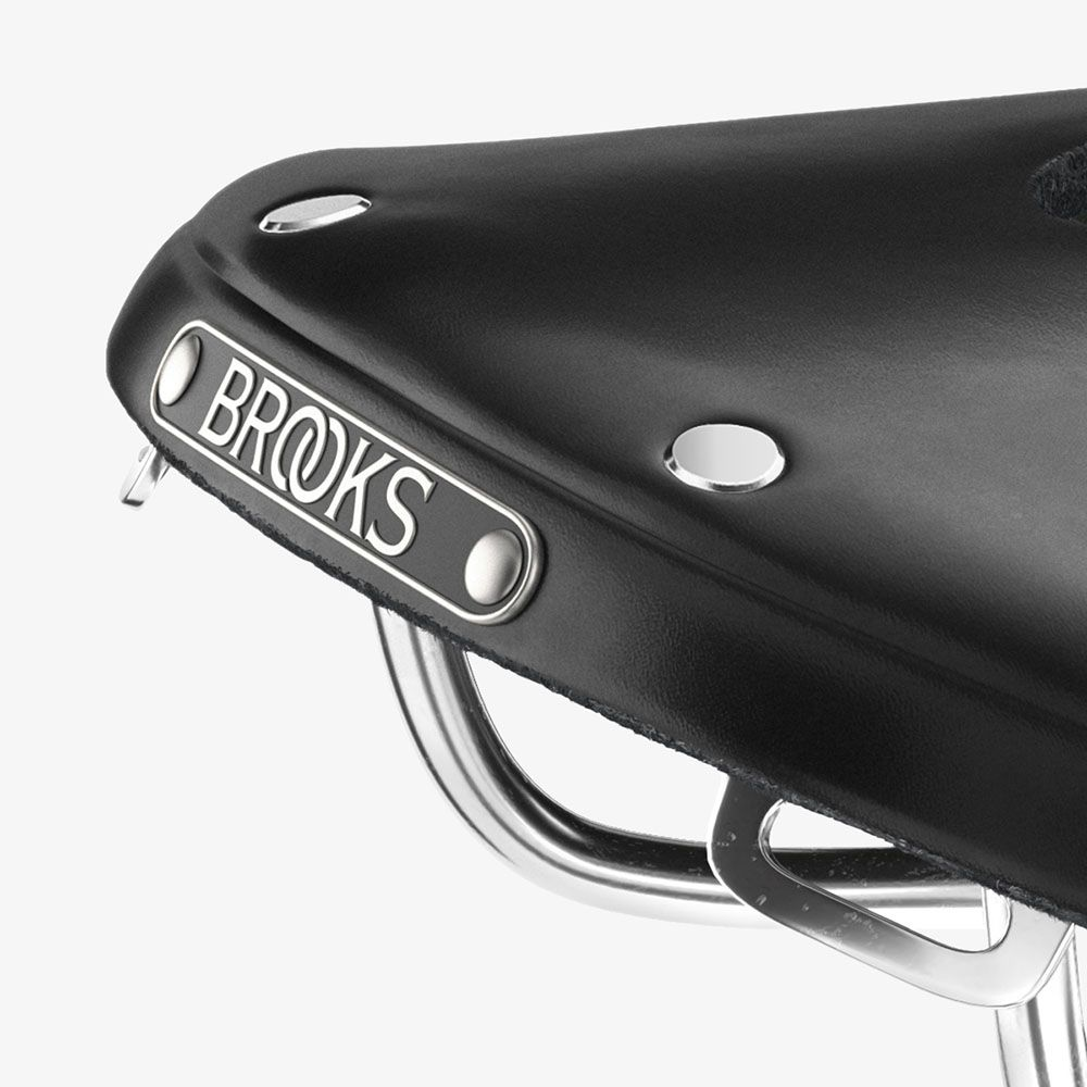 Brooks B17 Imperial Saddle Chrome Steel Rails Bicycle Seat Brooks