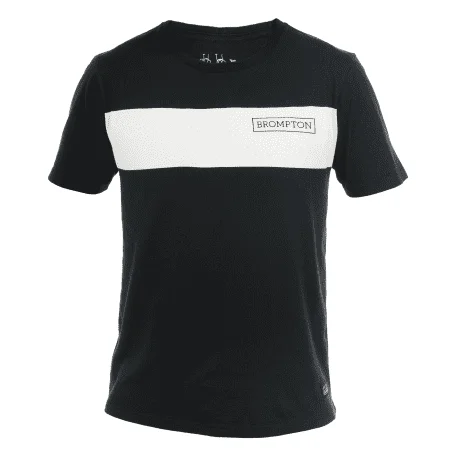 Brompton Logo Collection Tee Black Brompton Junction Melbourne