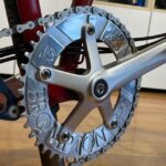 The Patriot - M6L Brompton - Bespoke Chainring Brompton Flag Silver NW 44T