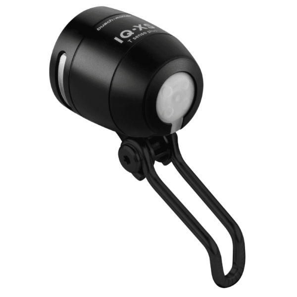BUSCH & MULLER Dynamo LED Front Light - Alloy Lumotec IQ-XS, BLACK, DRL, Sensor, Switch, Standlight, 80LUX - Image 2