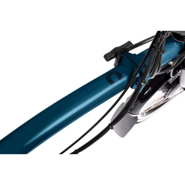 Brompton Electric - C Line Explore - Ocean Blue / Black - Mid