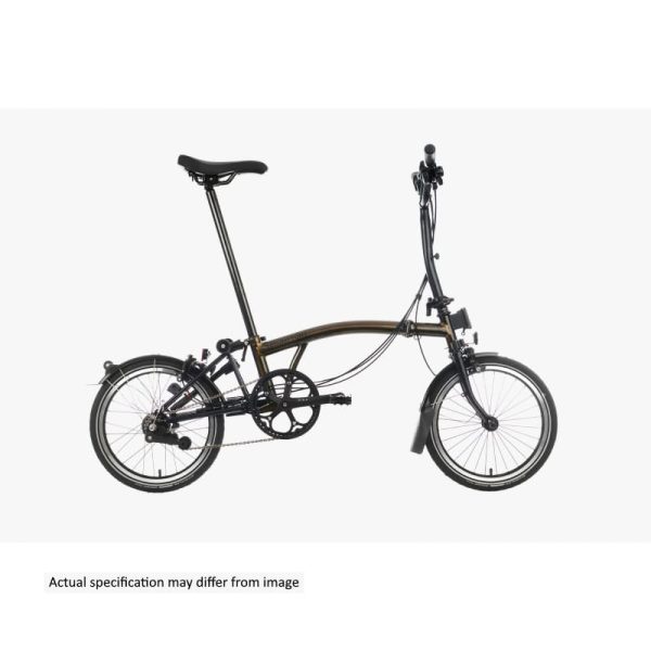 Brompton - C Line Explore - Black Lacquer - Mid