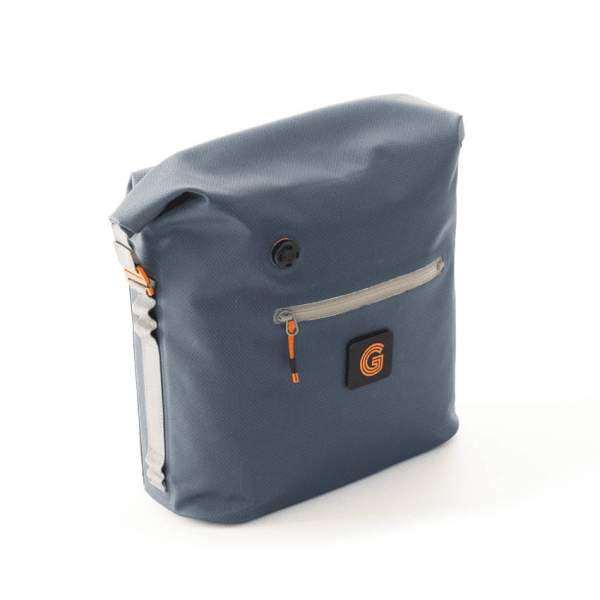 Brompton Borough Waterproof Roll Top Bag - Small - Navy/Grey - G
