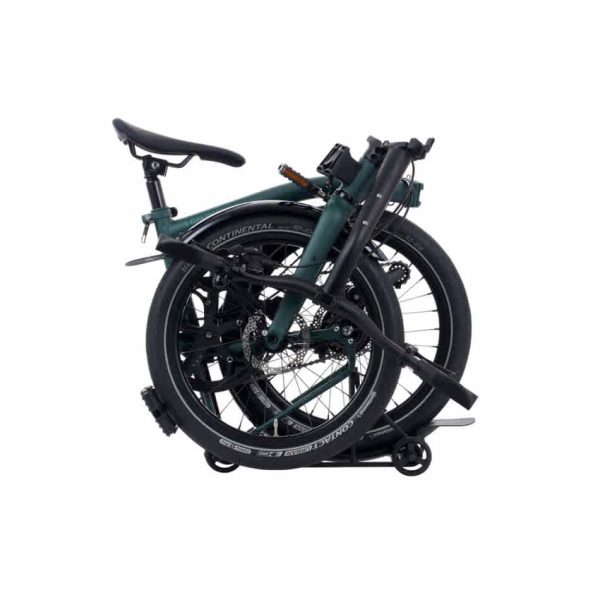 G Line Brompton - Forest Green - SMALL- with Mudguards+Rack - Image 3
