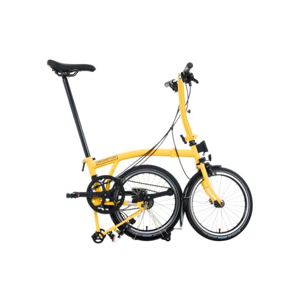 Brompton - C Line Explore - Bumblebee Yellow - Low - Image 11