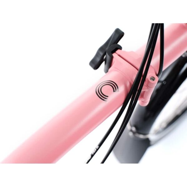 Brompton - C Line Explore - Flamingo Pink - Mid - Image 6