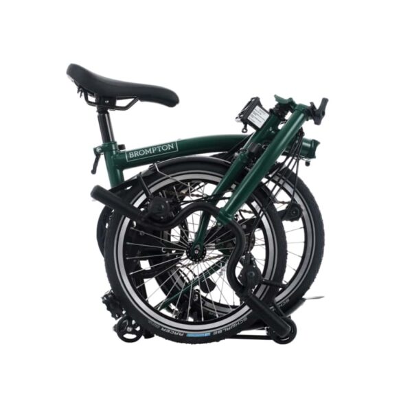 C Line 12-Speed (Explore) - Racing Green - Mid with Rack - Image 3
