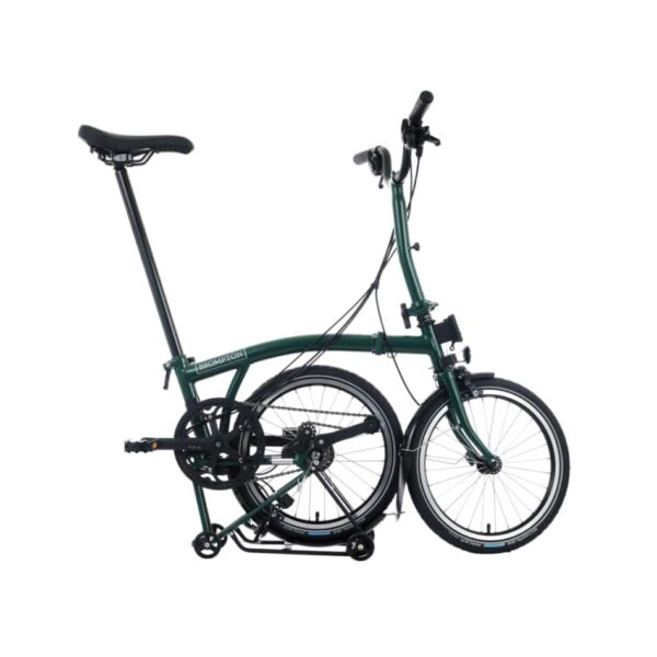 C Line 12-Speed (Explore) - Racing Green - Mid with Rack - Image 2