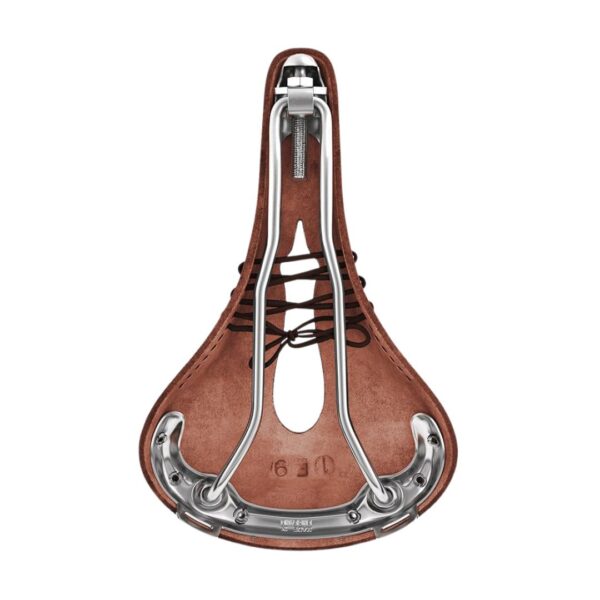 Brooks Leather Saddle - Brown - Carved (Imperial) - B17 - Image 4