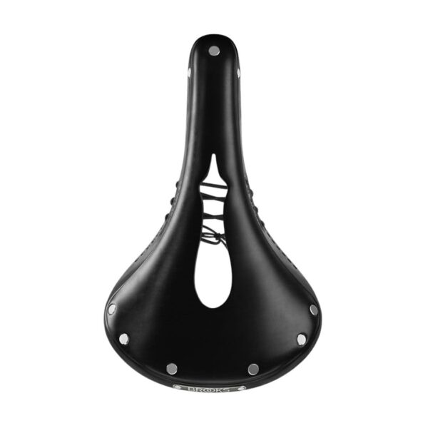 Brooks Leather Saddle - Black - Carved (Imperial) - B17 - Image 3