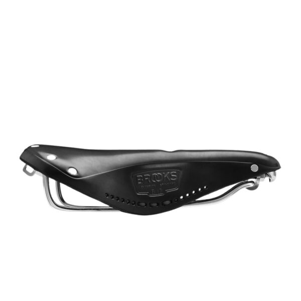 Brooks Leather Saddle - Black - Carved (Imperial) - B17 - Image 6