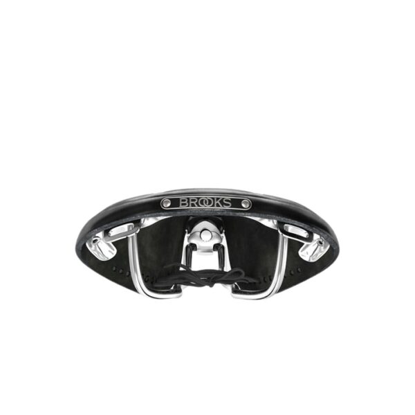 Brooks Leather Saddle - Black - Carved (Imperial) - B17 - Image 5