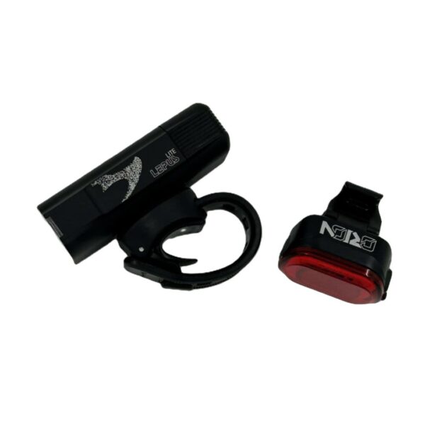 Moon Lepus Lite Front 400 & Orion Rear 20/50 Lumens Light Set