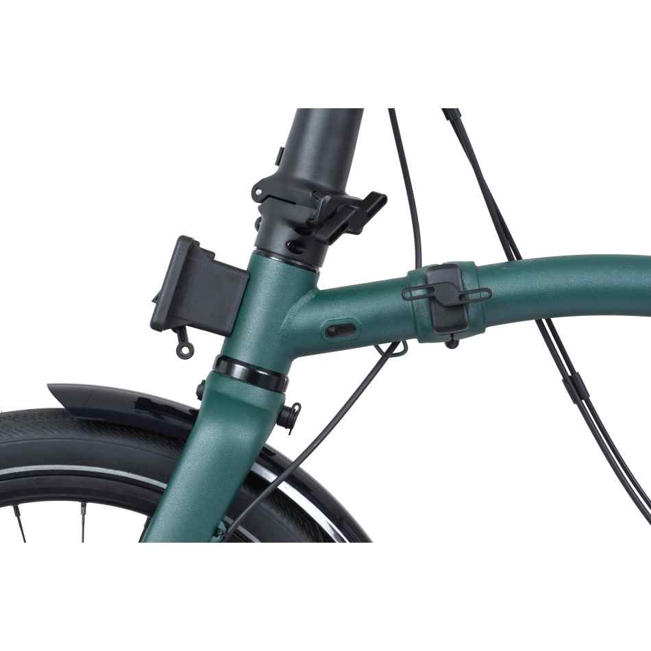 G Line Brompton - Forest Green - LARGE - with Mudguards+Rack - Image 6