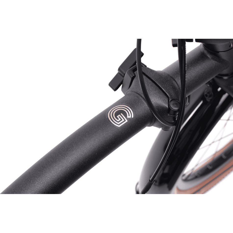 G Line Brompton - Space Black - SMALL - with Mudguards+Rack - Image 4