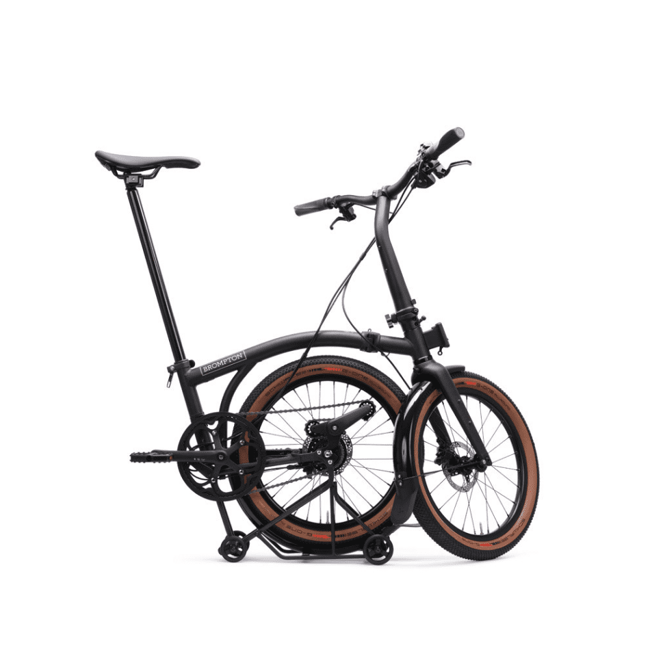 G Line Brompton - Space Black - SMALL - with Mudguards+Rack - Image 2