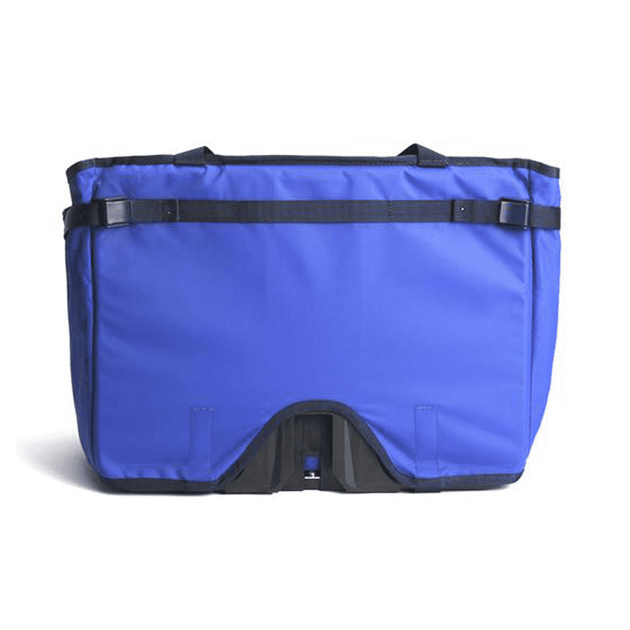 Brompton Basket Bag - Large - Blue - Image 3